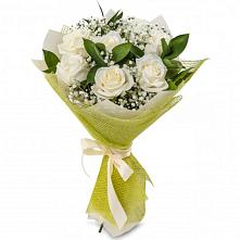Букет цветов из:  Розы #REPLACE_PRED# Посёлок имени М. И. Калинина