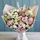 Букет цветов из: Альстромерии и Розы в Посёлок имени М. И. Калинина