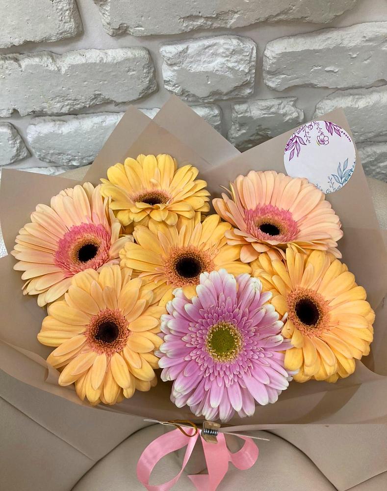 Букет цветов из: Герберы в Посёлок имени М. И. Калинина