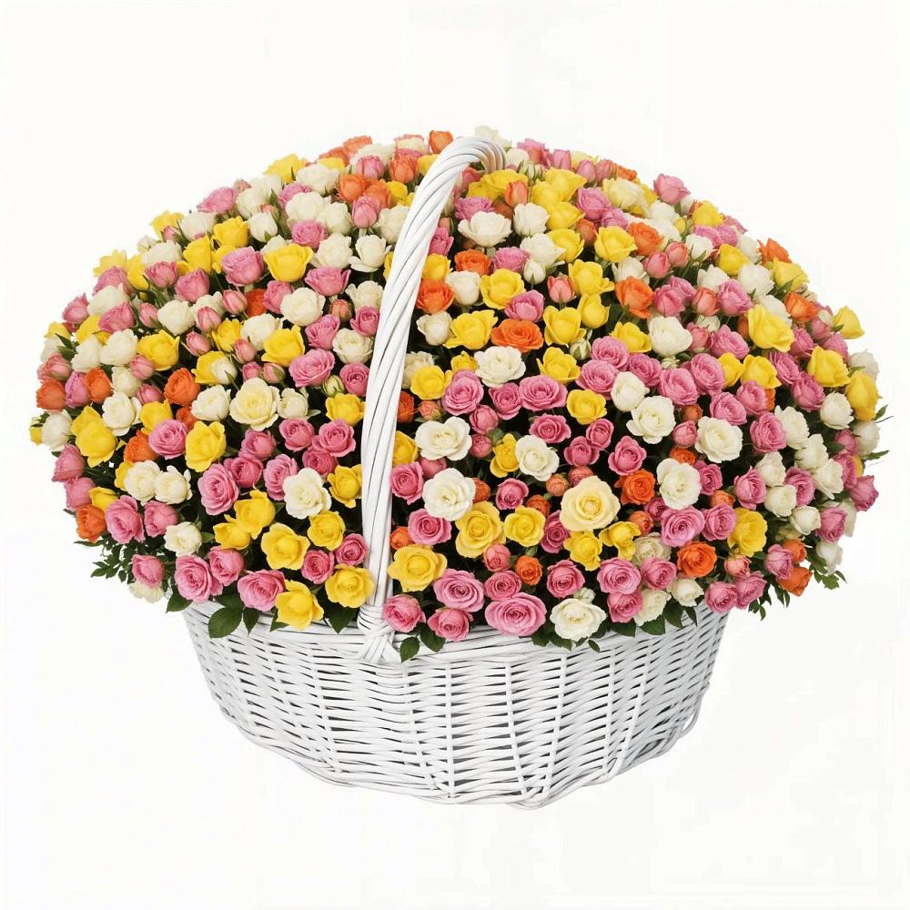 Премиум букет из: Розы в Посёлок имени М. И. Калинина