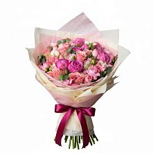 Букет цветов из:  Розы #REPLACE_PRED# Посёлок имени М. И. Калинина