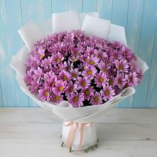 Букет цветов из:  Хризантемы в Посёлок имени М. И. Калинина