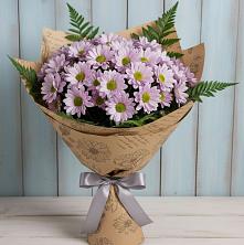 Букет цветов из:  Хризантемы в Посёлок имени М. И. Калинина