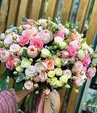 Букет цветов из:  Розы #REPLACE_PRED# Посёлок имени М. И. Калинина