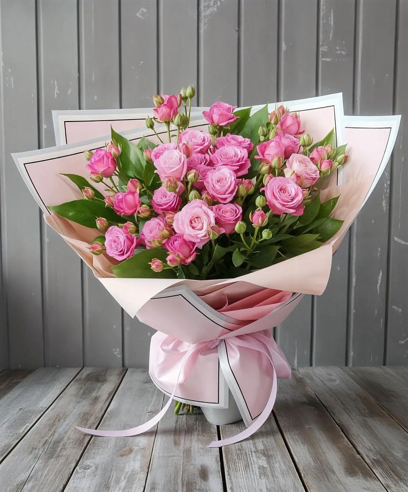 Букет Розовый кустик в Посёлок имени М. И. Калинина