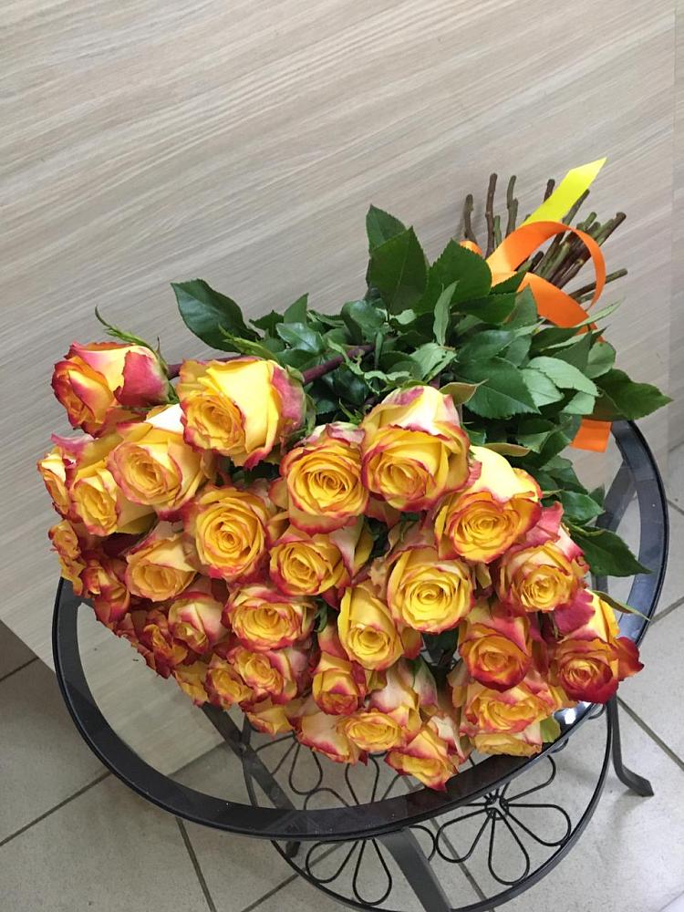 Букет Желтые розы в Посёлок имени М. И. Калинина