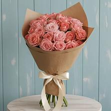Букет цветов из:  Розы в Посёлок имени М. И. Калинина