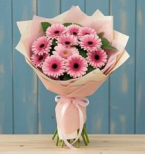 Букет цветов из:  Герберы в Посёлок имени М. И. Калинина